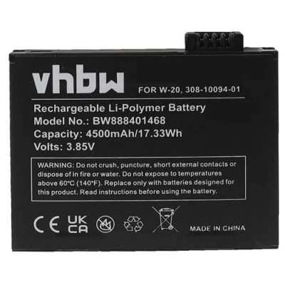 Afbeelding van vhbw Batterij compatibel met Netgear Nighthawk M5 MR5000, MR5100, MR5200 router modem hotspots (4500mAh, 3,85V, Li polymeer)