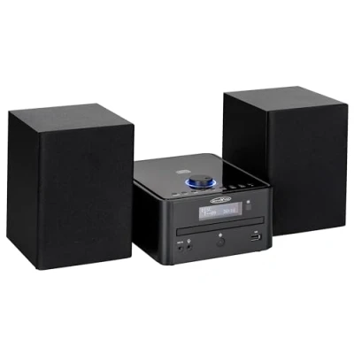 Afbeelding van Reflexion HIF79DAB Stereoset DAB+, FM, MP3, CD, AUX, USB, Bluetooth Incl. afstandsbediening, luidspreker Zwart