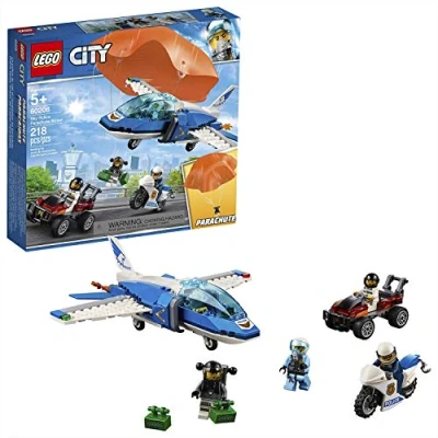 Afbeelding van LEGO City Luchtpolitie Parachute arrestatie 60208
