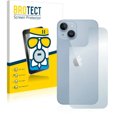 Afbeelding van BROTECT Screenprotector voor Apple iPhone 14 (Achterkant) Folie Beschermfolie Beschermglas matte
