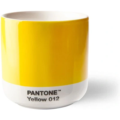 Afbeelding van Copenhagen Design Cortado Beker Dubbelwandig 170 ml Yellow 012 / Porcelain