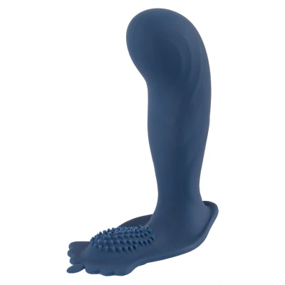 Afbeelding van Vibrerende Buttplug met Afstandsbediening Blauw