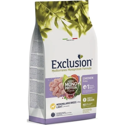 Afbeelding van Exclusion Mediterraneo kip Light 3 kilo