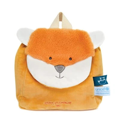 Image de Sac à dos enfant Peluche Renard Doudou et Compagnie Unicef