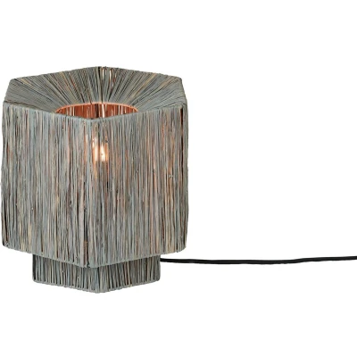 Afbeelding van GOOD&amp;MOJO Tafellamp Panama Lichtgrijs 26x28x26cm