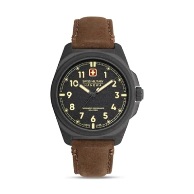 Afbeelding van Swiss Military Hanowa SMWGA0003940 Polshorloge Heren Kwarts Fieldmaster