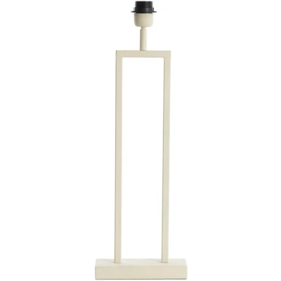 Afbeelding van Light&amp;living Lampvoet 20x10x55 cm SHIVA crème