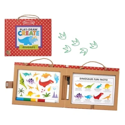 Afbeelding van Melissa &amp; Doug Play, Draw, Create Dinosaurs