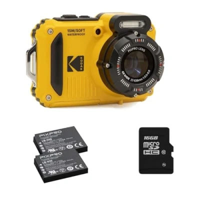 Afbeelding van Kodak WPZ2 Yellow + 32gb geheugenkaart