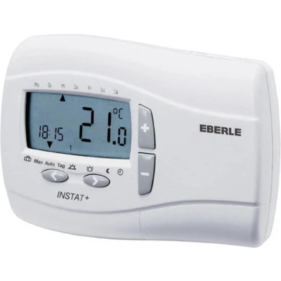 Afbeelding van Eberle 0537 20 141 900 Instat Plus 3 R Kamerthermostaat Opbouw (op muur) Dagprogramma Verwarmen/koelen 1 stuk(s)