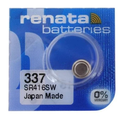 Afbeelding van Renata 337 SR416SW SB zilveroxide batterij 1,55 V