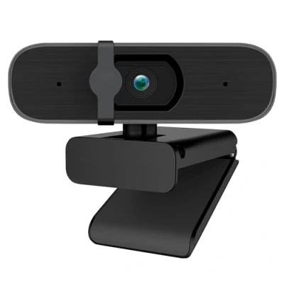 Afbeelding van Atlantis Webcam 2K, 5 Mpixels 2560 x 1944/30 fps en Full HD, automatische focus, dubbele homidirectionele microfoon, witbalans, schroefhoek 90, geschikt voor videogesprekken,