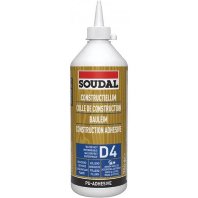 Afbeelding van Soudal Pu houtlijm(watervast) 66a 750 ml D4