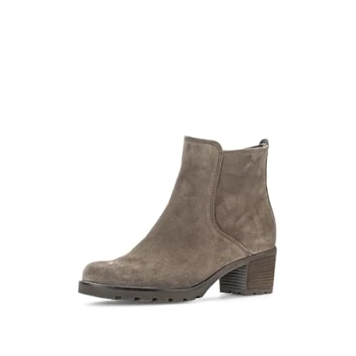 Afbeelding van Gabor Bottines Chelsea pour femme, largeur supplémentaire modérée (G), Marron 30., 37 EU