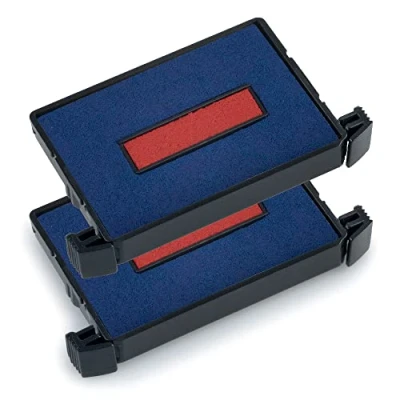 Afbeelding van Stempelkussen Trodat 6/4750 2 stuks blauw rood