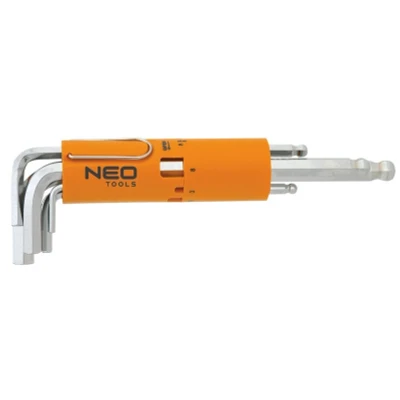 Afbeelding van NEO TOOLS 09 523 Haakse schroevendraaierset 2,2.5,3,4,5, 6,8,10 mm Chroom vanadium staal 8