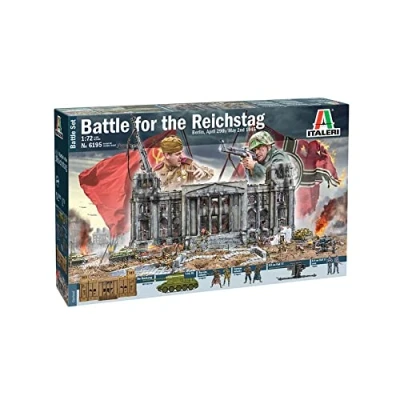 Afbeelding van 1:72 Italeri 6195 Battle for the Reichstag 1945 Set Plastic Modelbouwpakket
