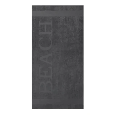 Afbeelding van Strandlaken Beach 100x200 Grijs