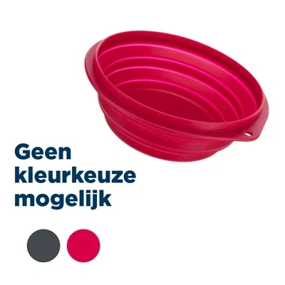 Afbeelding van Trixie Reisbak Silicone Assorti 22X22 CM 2 LTR