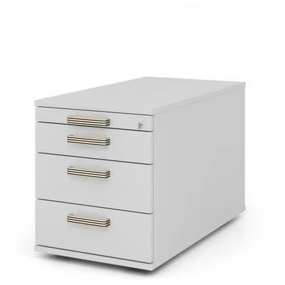Afbeelding van Ladeblok 3 Lades Verrijdbaar Grijs 42,8 x 80 51,2 cm Signa Tc30 SG