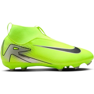 Afbeelding van Nike Performance JR ZOOM 10 ACAD FGMG Unisex Voetbalschoenen met kunststof noppen voor kinderen, Maat: 38, Volt/black Kunststof/ textiel