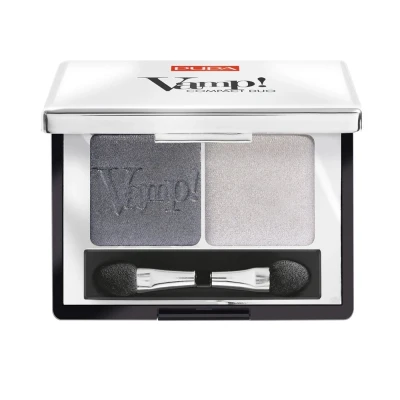 Afbeelding van Pupa Vamp! Compact Duo Eyeshadow 009 Silver Stone