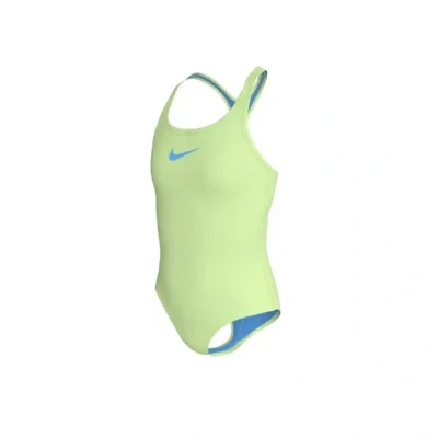 Afbeelding van Nike Meisjes Badpak Racerback Solid Groen
