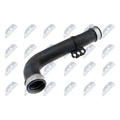 Afbeelding van NTY GPP VW 022 Laadluchtslang Rubber met voering van stof VOLKSWAGEN: Golf 5, Touran I, Jetta 3, AUDI: A3 Hatchback, Sportback