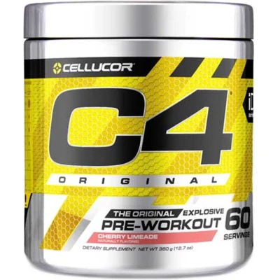 Afbeelding van Cellucor C4 Pre Workout Original (60 Serveringen) 390 gram Cherry Limeade