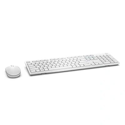 Afbeelding van DELL KM636 toetsenbord Inclusief muis RF Draadloos QWERTY US International Wit