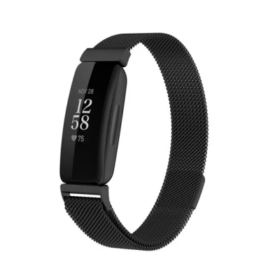 Afbeelding van Fitbit Inspire 2 &amp; Ace 3 Milanese bandje Maat: Small Zwart