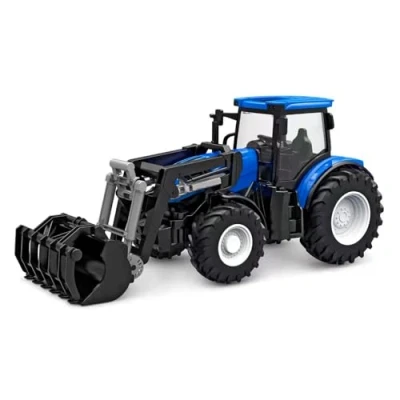 Afbeelding van Kids Globe RC Tractor met Frontlader Blauw