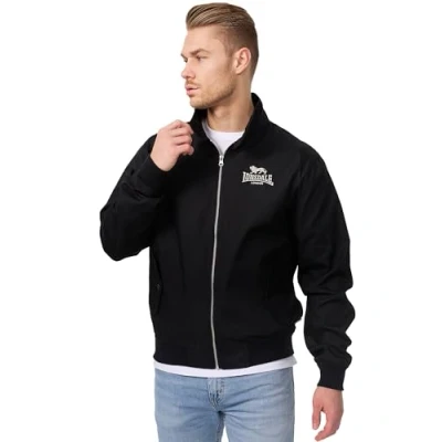 Afbeelding van Lonsdale Classic Lichte jas, Heren, Maat: Medium, Black