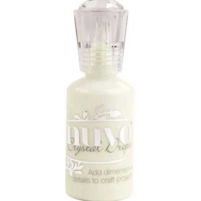 Afbeelding van Nuvo crystal drops pearl white 651N