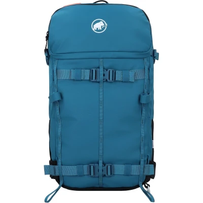 Afbeelding van Mammut Nirvana 28, Voorkant, Toerskiën, Blauw, Volwassene, Man, Voorvak, Zijvak