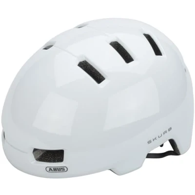 Afbeelding van Abus helm Skurb polar white L 58 62