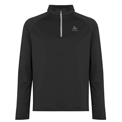 Afbeelding van Odlo Besso 1/2 Zip Fleece Voering Zwart XL Man