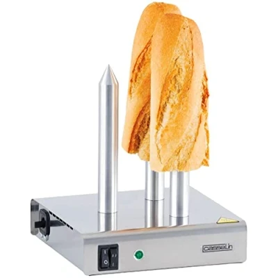 Afbeelding van Broodverwarmer Casselin, 3 staven, RVS, 22x22x25(h)cm, 230V/110W