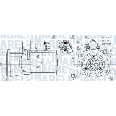 Afbeelding van Magneti Marelli Starter 063721491010