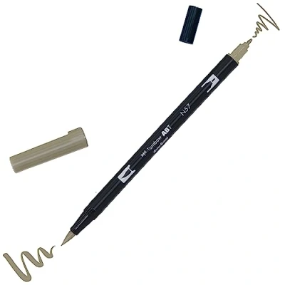 Afbeelding van Tombow ABT dubbele brushpen warm grey5 N57
