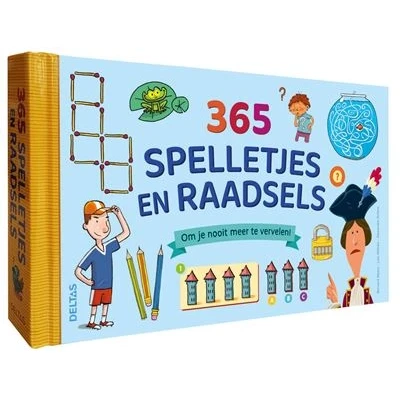 Afbeelding van 365 spelletjes en raadsels
