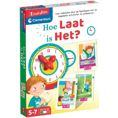 Afbeelding van Clementoni Leren Klokkijken