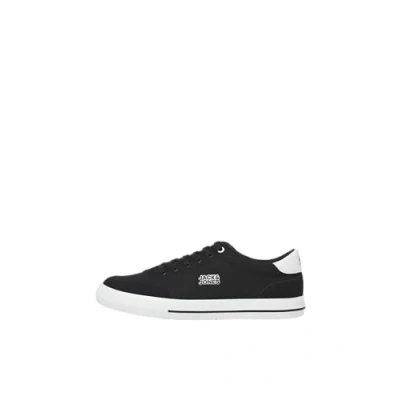 Afbeelding van Jack &amp; Jones WROB Combo Sneakers laag, Heren, Maat: 41, Black Imitatieleer/ textiel