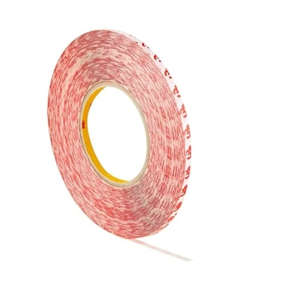 Afbeelding van Dpm tapes 3M GPT PET dubbelzijdige tape: sterke hechting, houdt op moeilijke oppervlakken. Dikte 0,21 mm, bestand tot 150 C, met UV bestendigheid ex 9088 (6 mm x 50 m)