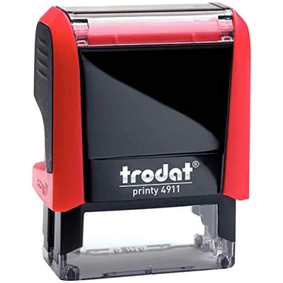 Afbeelding van Zelfkleurende stempel &quot;PAYE&quot; RODE INKT TRODAT Printy 4911 nieuwste generatie