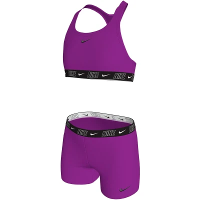 Afbeelding van Nike Performance Racerback Bikini SET voor kinderen, Maat: 160 170, Vivid purple