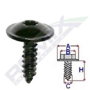 Afbeelding van ROMIX C10022 Schroef AUDI: A3 Sportback, Hatchback, CITROËN: Relay II Van, SEAT: Altea XL