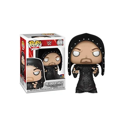 Afbeelding van Funko Pop! Vinyl: WWE Undertaker (capuchon) Vinyl figuur om te verzamelen Geschenkidee Officieel product Speelgoed voor kinderen en volwassenen Sportfans Modelfiguur