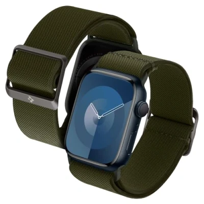 Afbeelding van Spigen Fit Lite Armband voor Apple Watch 4/5/6/7/SE (42 / 44 45mm) Khaki