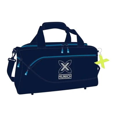 Afbeelding van Sporttas Munich Nautic Marineblauw 50 x 25 cm